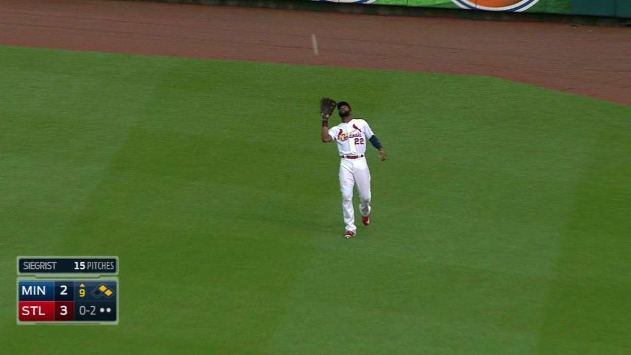 Siegrist shuts the door