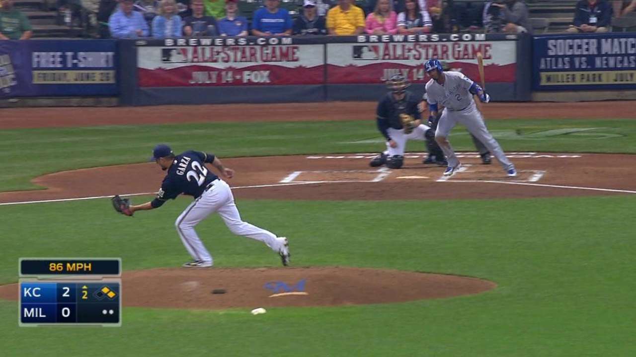 Garza hits speed bump on comeback trail