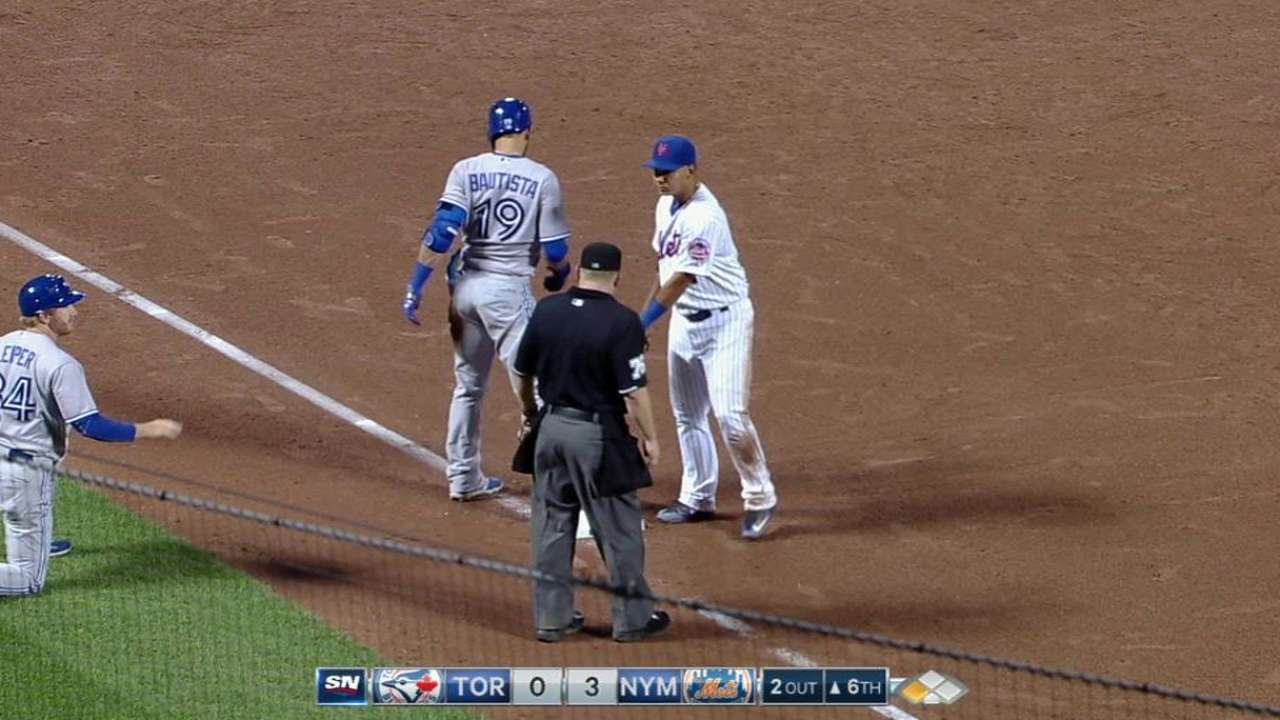 Bautista's triple