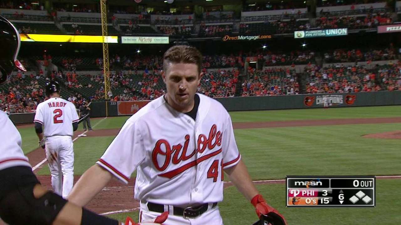 Parmelee's second home run