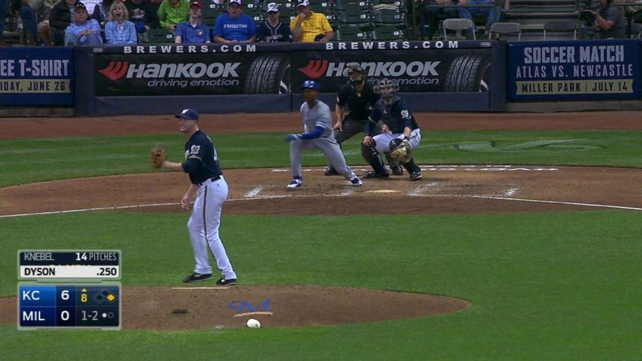 Dyson's RBI triple