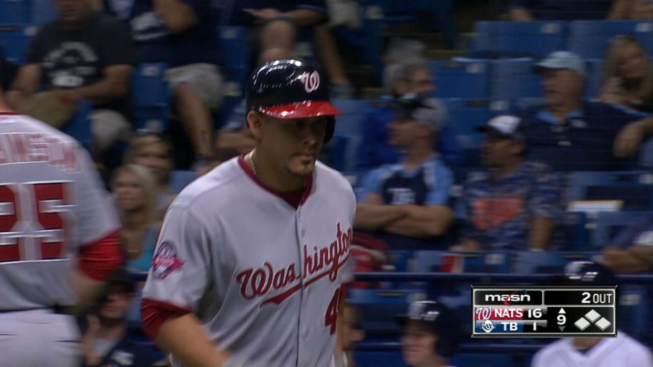 Ramos hits two off non-pitchers