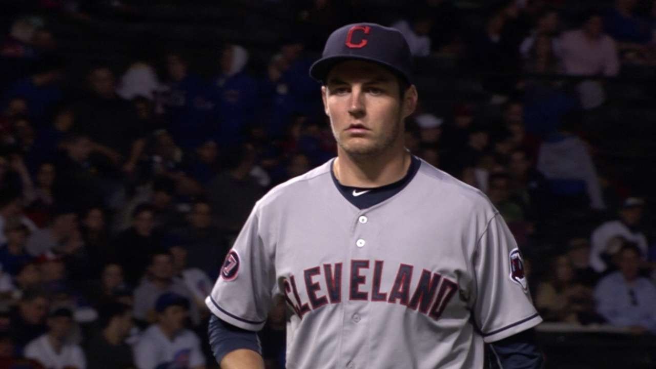 Bauer gets sixth win, first MLB hit