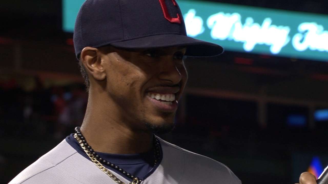 Lindor on Indians' 6-0 win