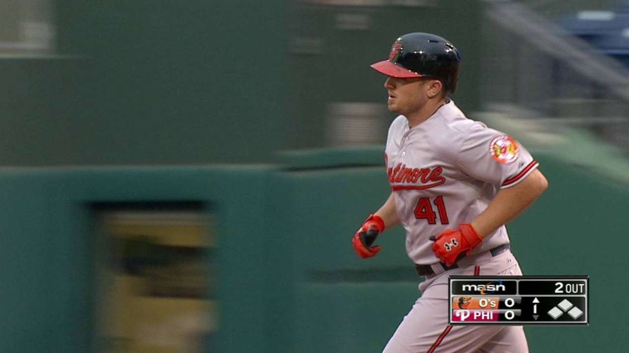 Parmelee's solo homer