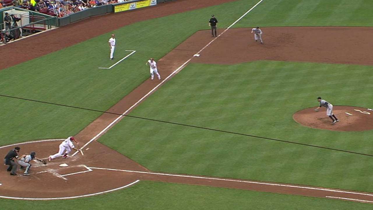 Suarez's suicide squeeze