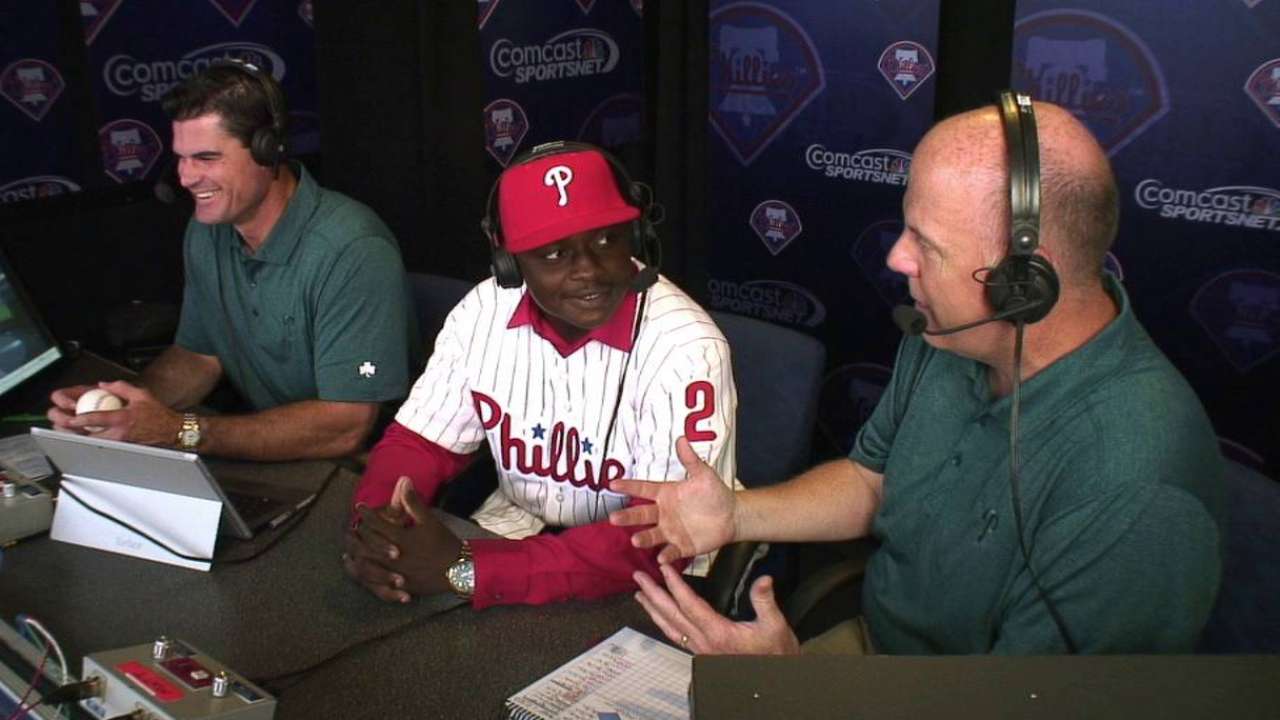 Randolph joins the booth