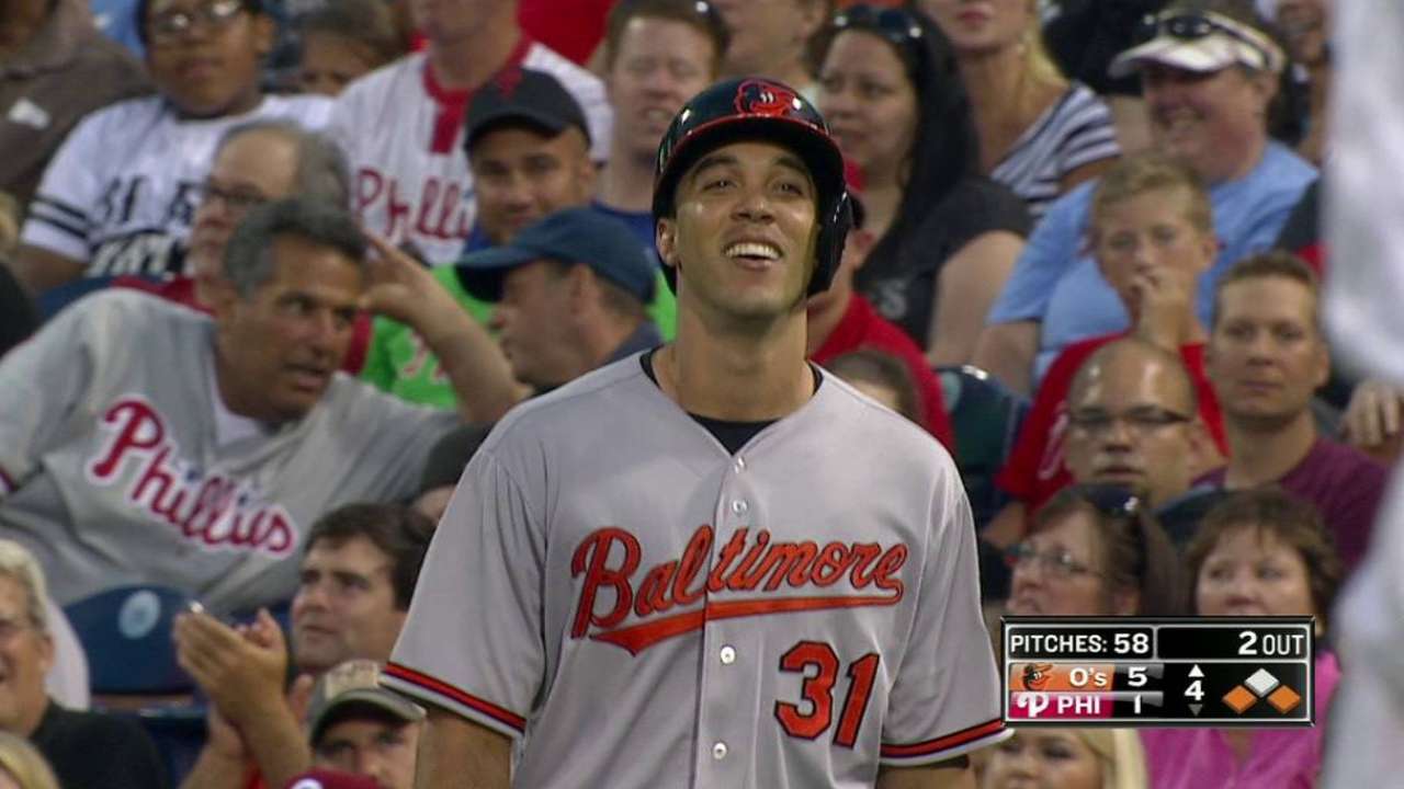 Ubaldo's RBI infield single