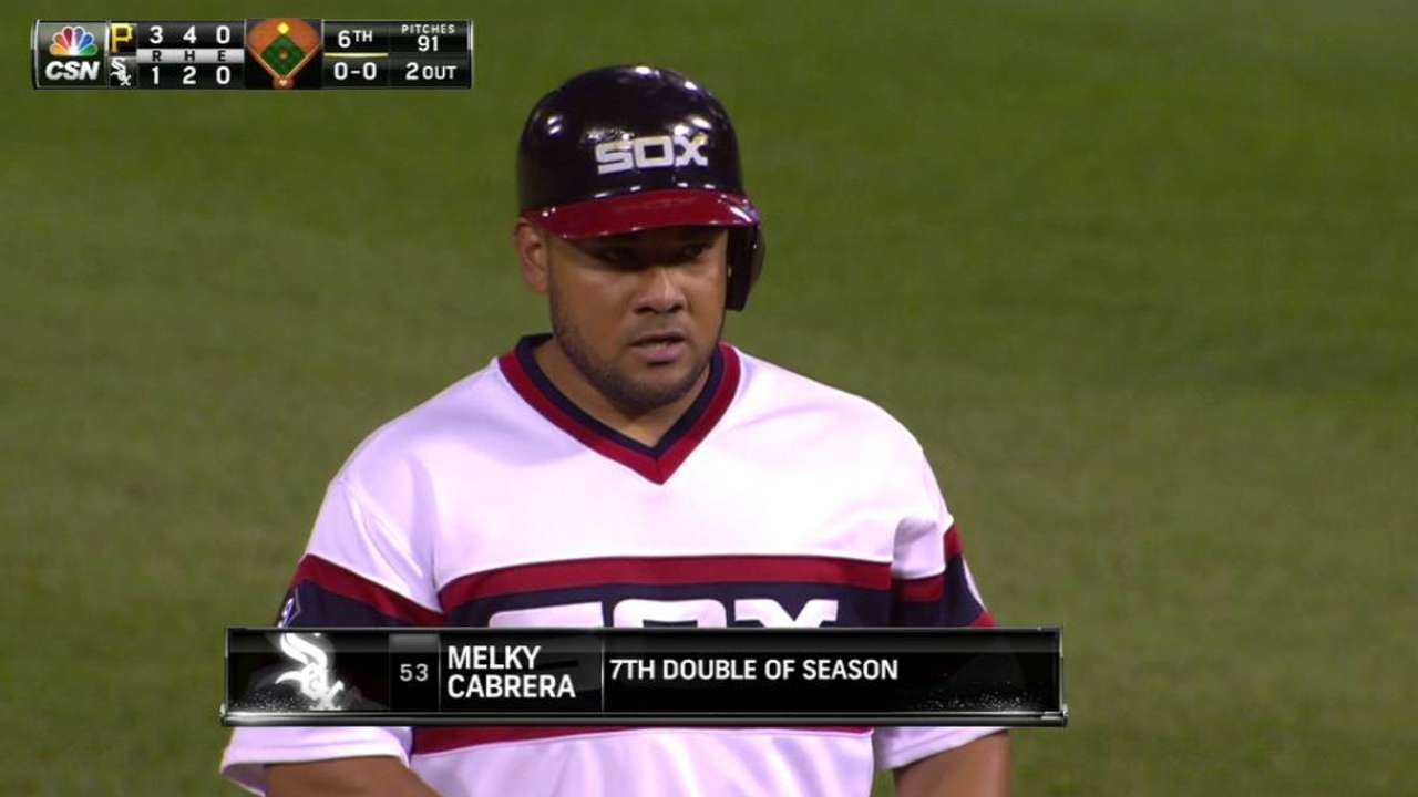 Melky's RBI double