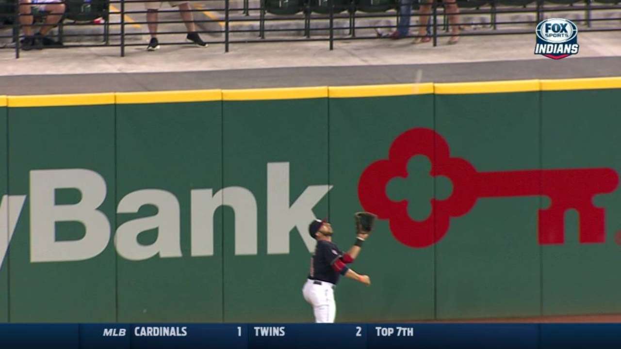 Aviles' running grab