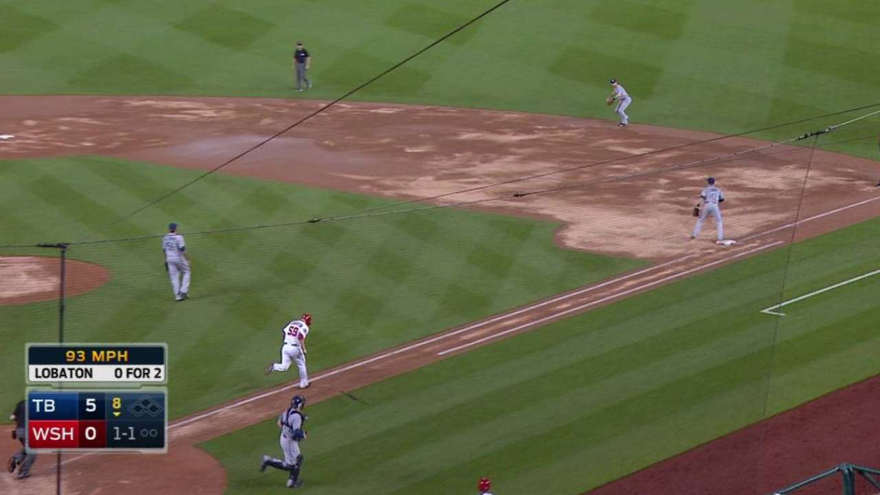 Belisario induces groundout