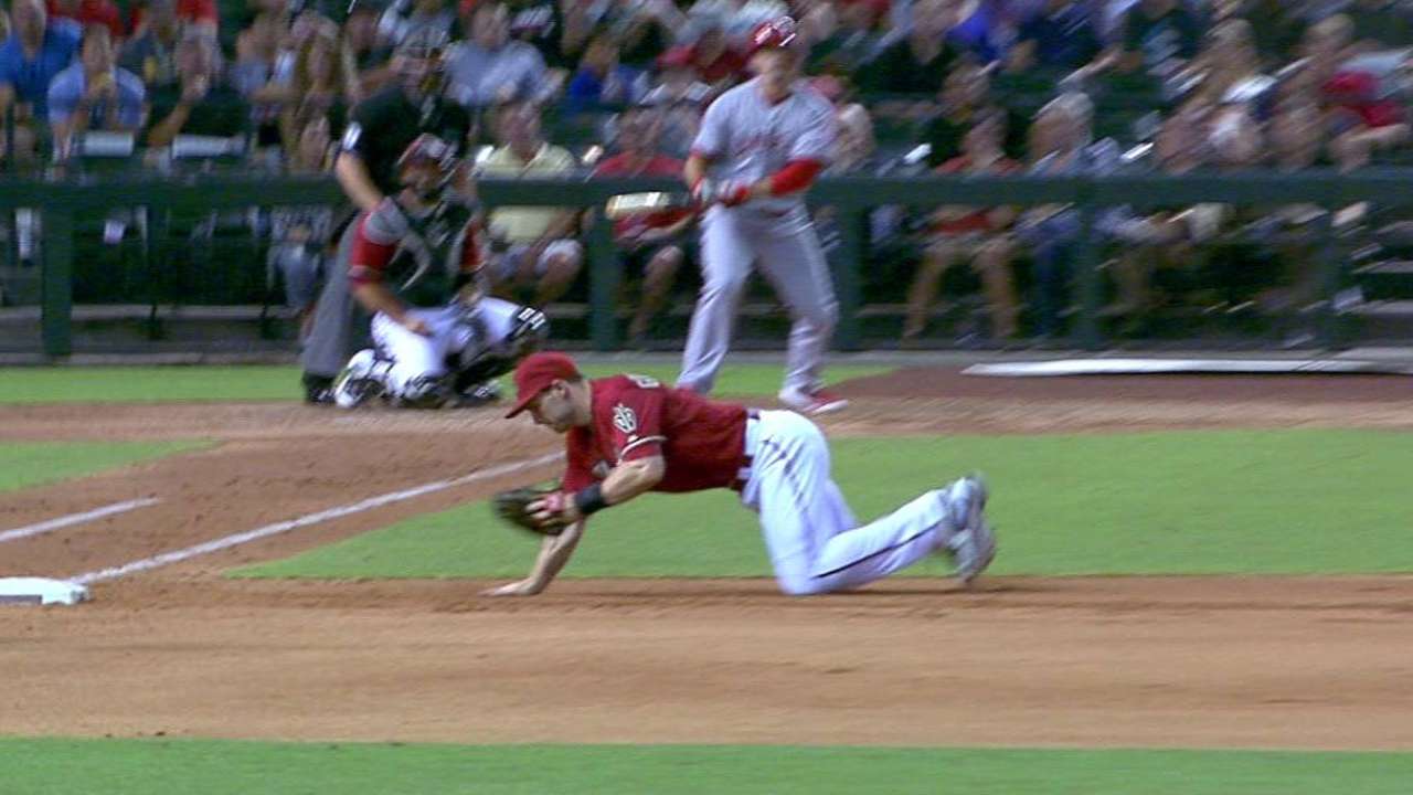 Goldy snags it, ends threat