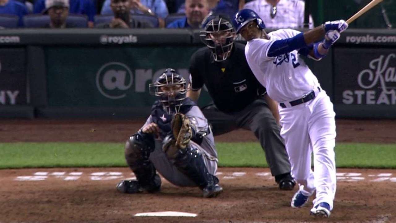 Escobar's bases-clearing triple