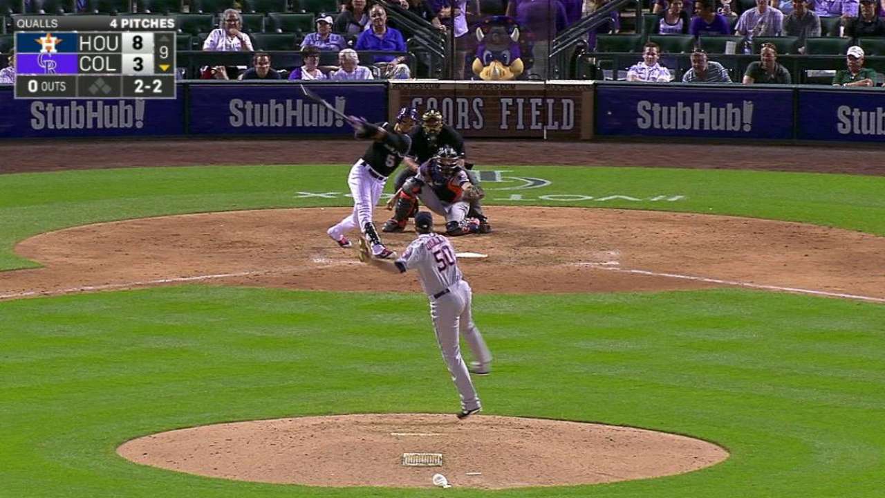 CarGo's solo homer