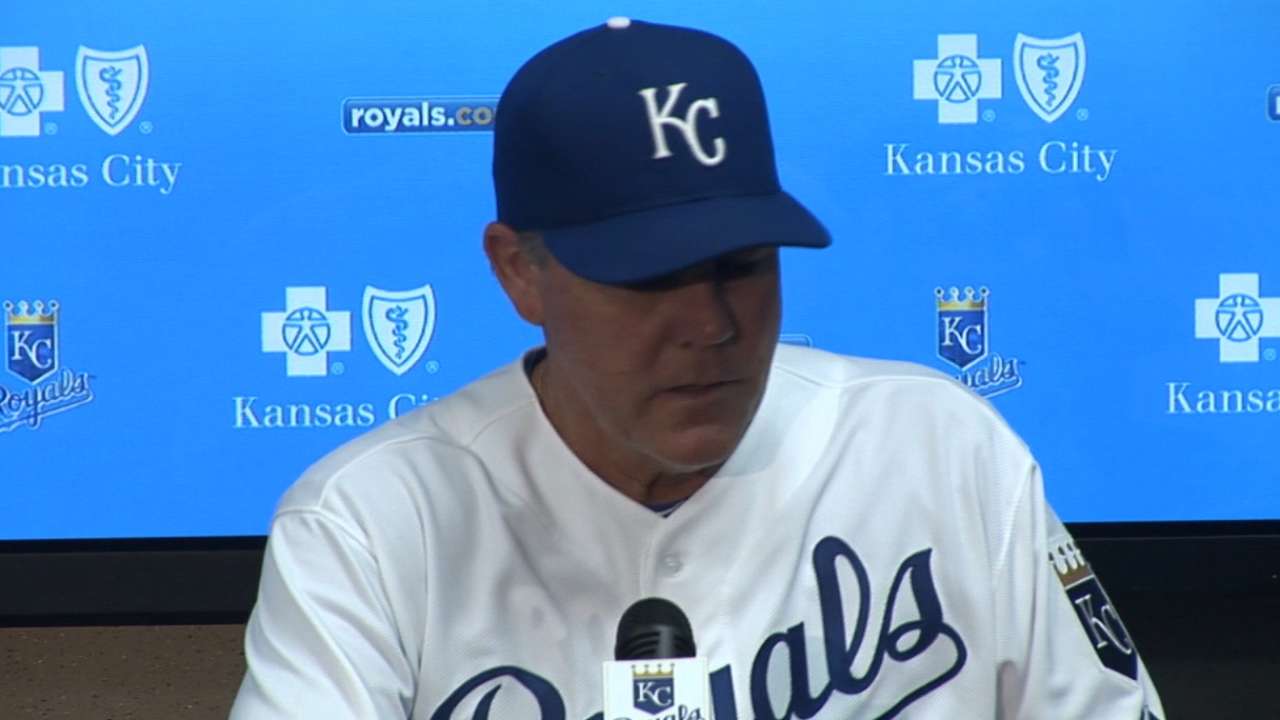 Yost on Royals' 10-2 win