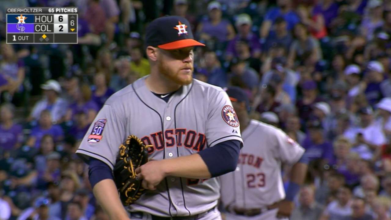 Oberholtzer's winning start