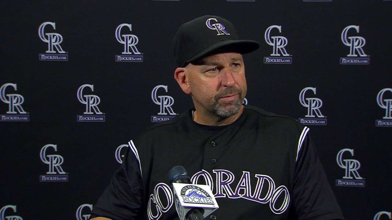 Weiss on loss to Astros