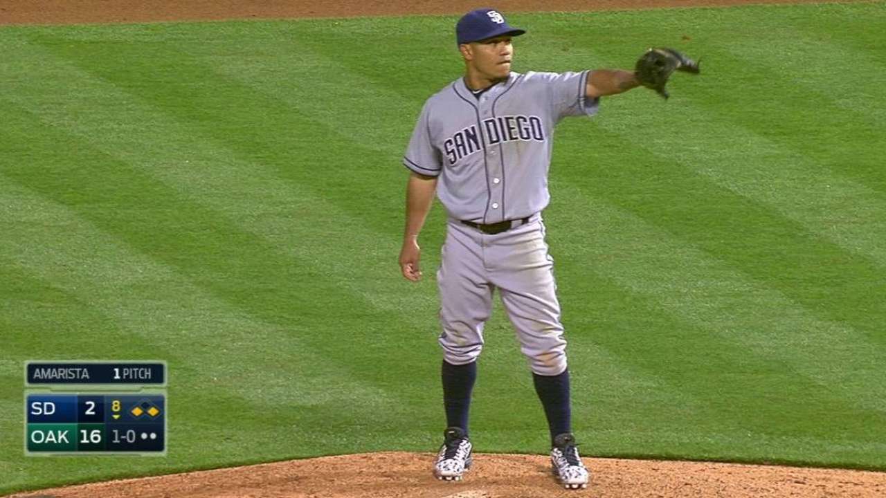Amarista retires Burns