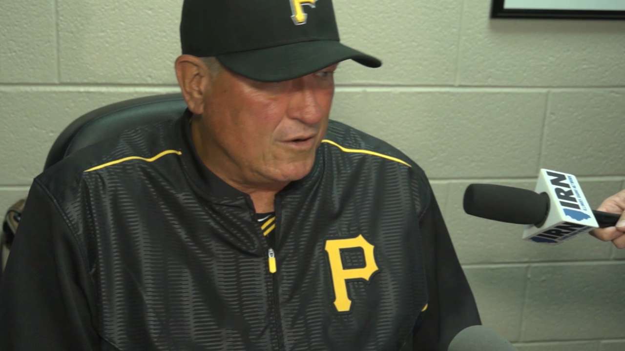 Hurdle on Pirates' win streak