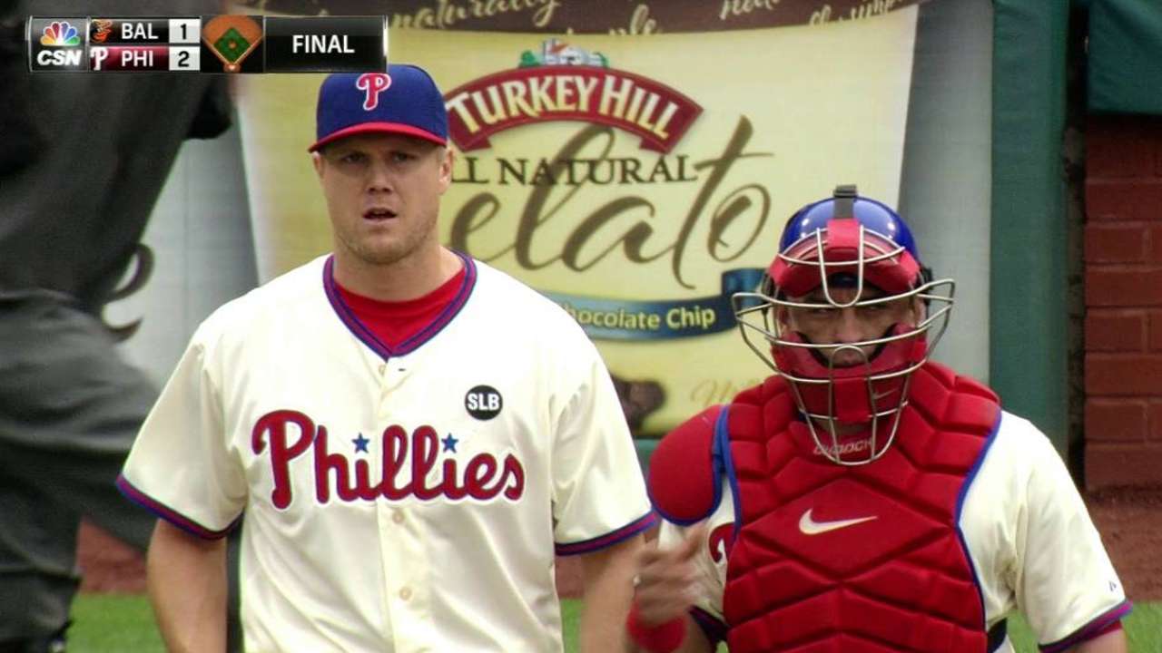Papelbon closes out the 9th
