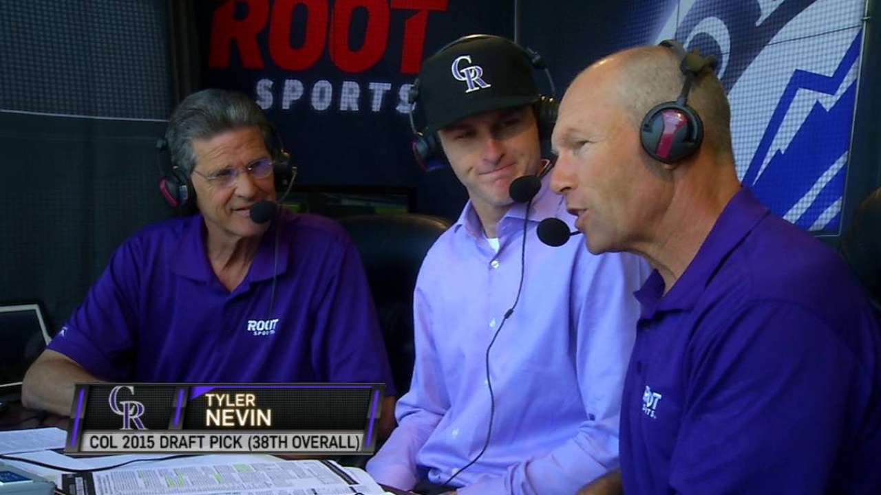 Nevin on signing with Rockies