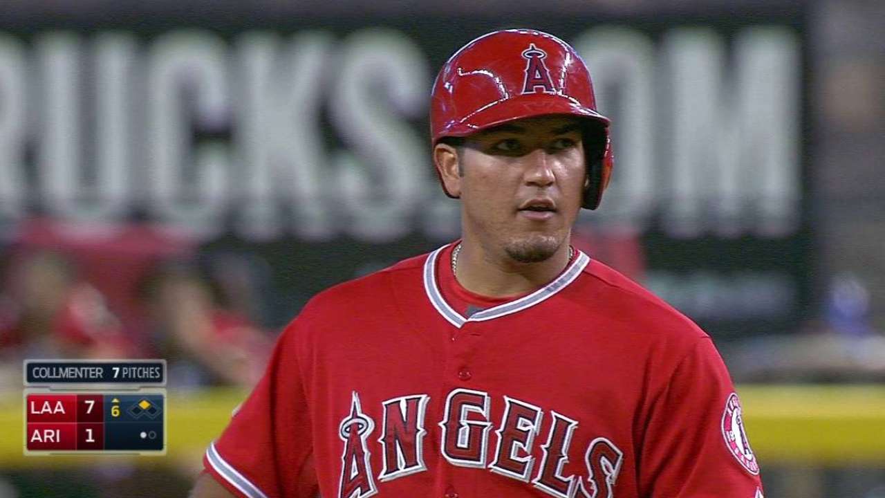 Perez's two-run double