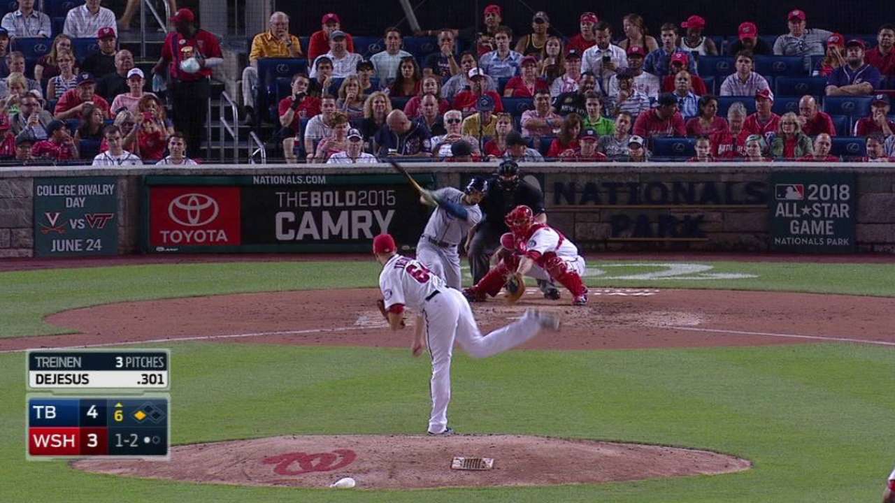 DeJesus' RBI triple