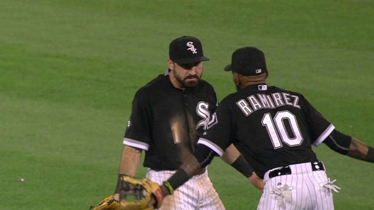 Hart's fly ball drops