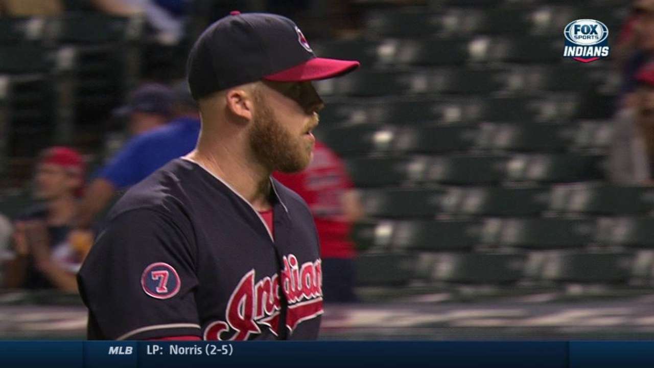 Allen escapes bases-loaded jam