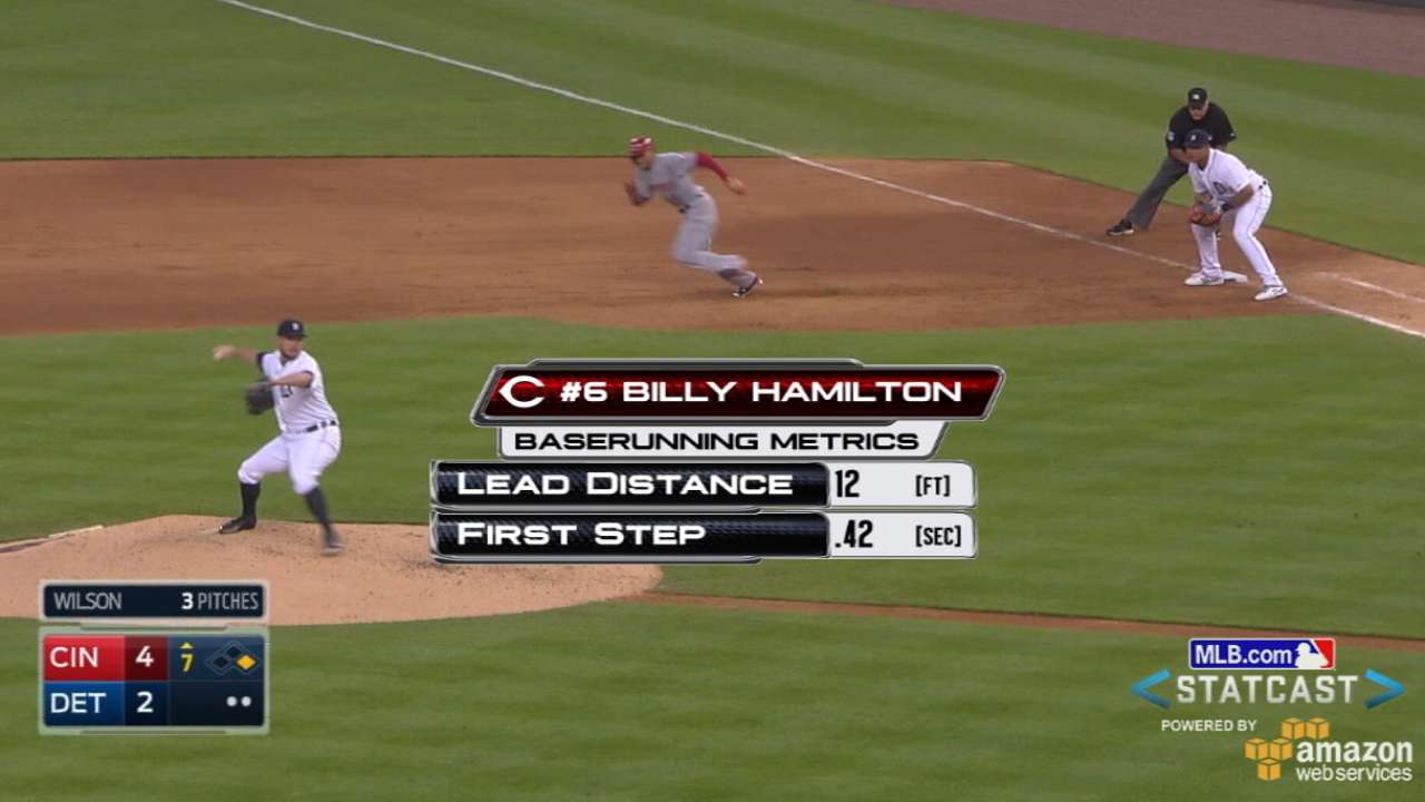 Statcast: How to catch Billy Hamilton stealing