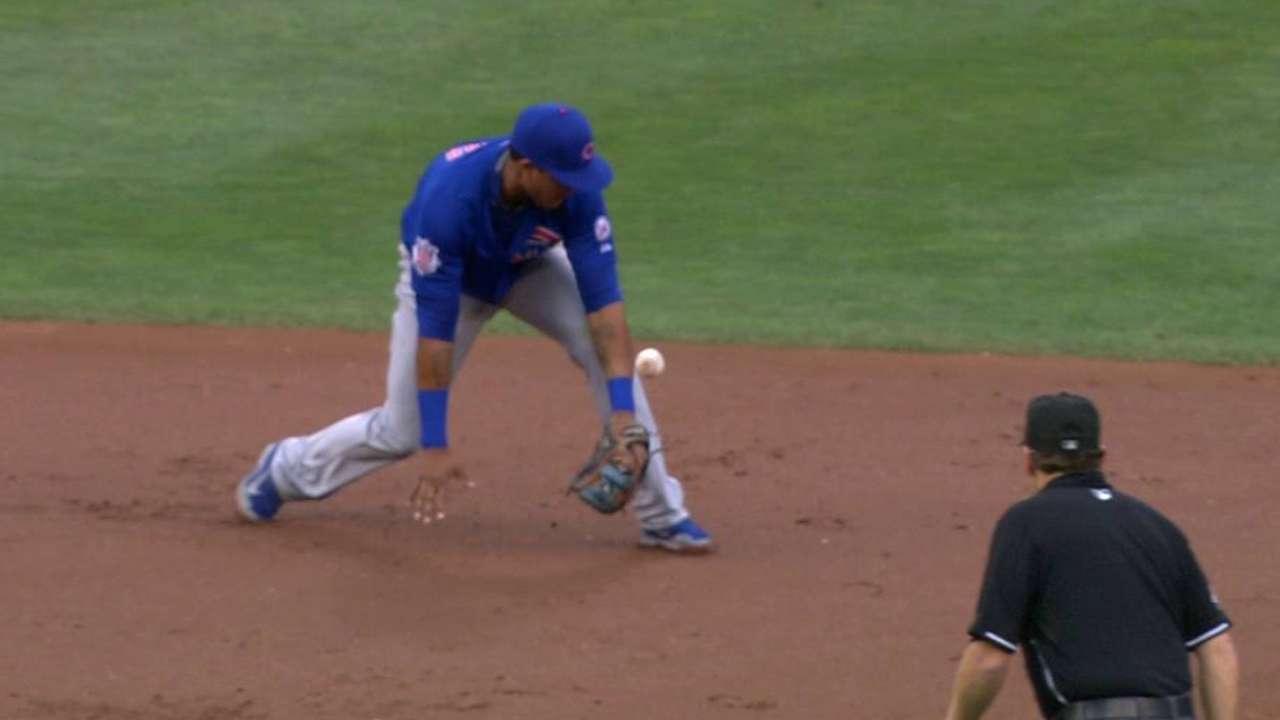 Twins score a pair on error