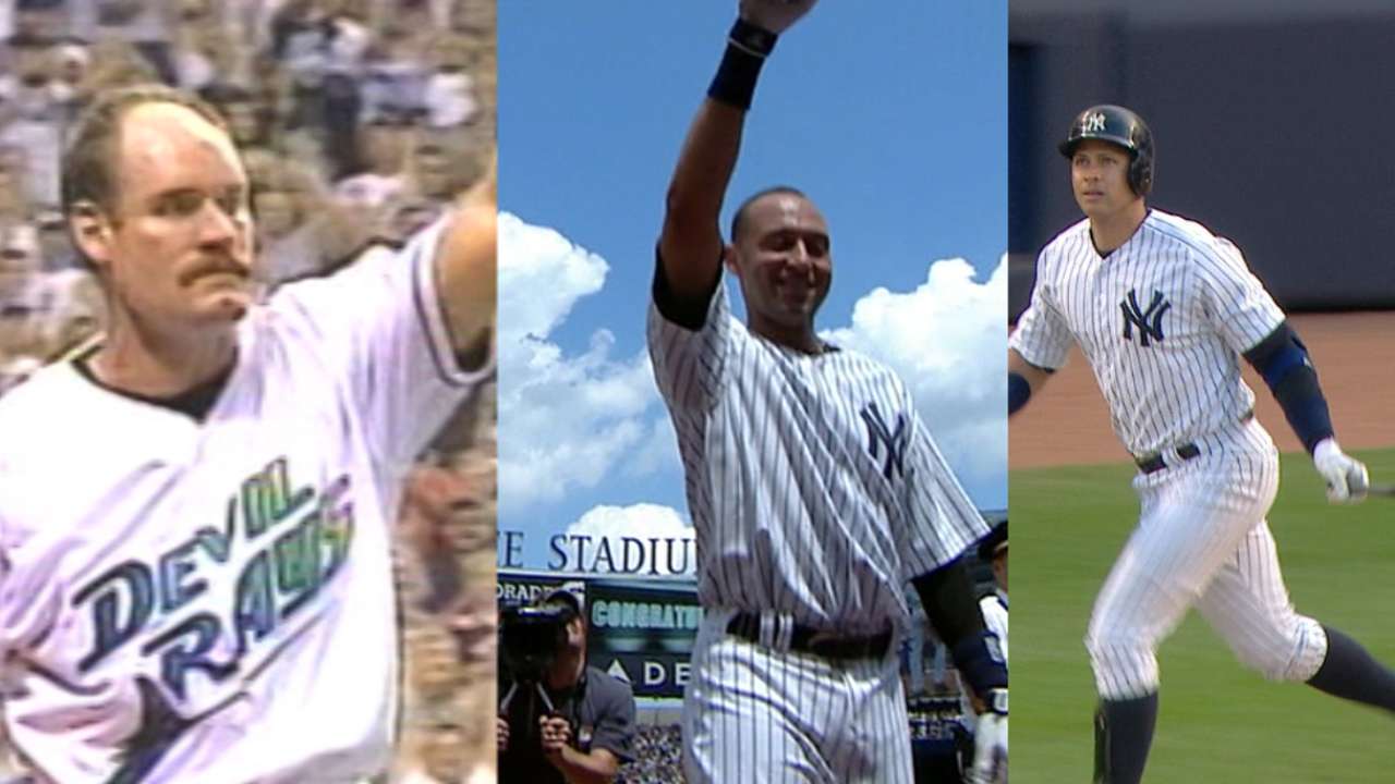 Homers for hit No. 3,000 club