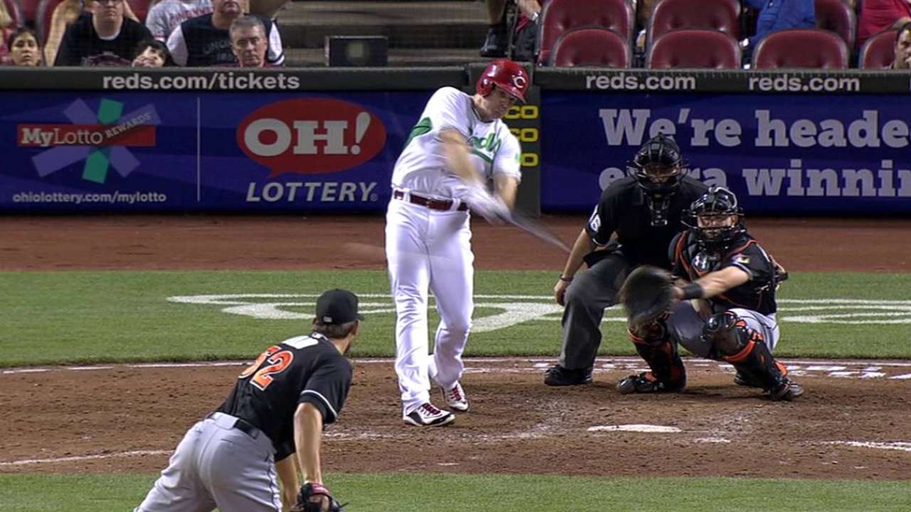Bruce's two-run double