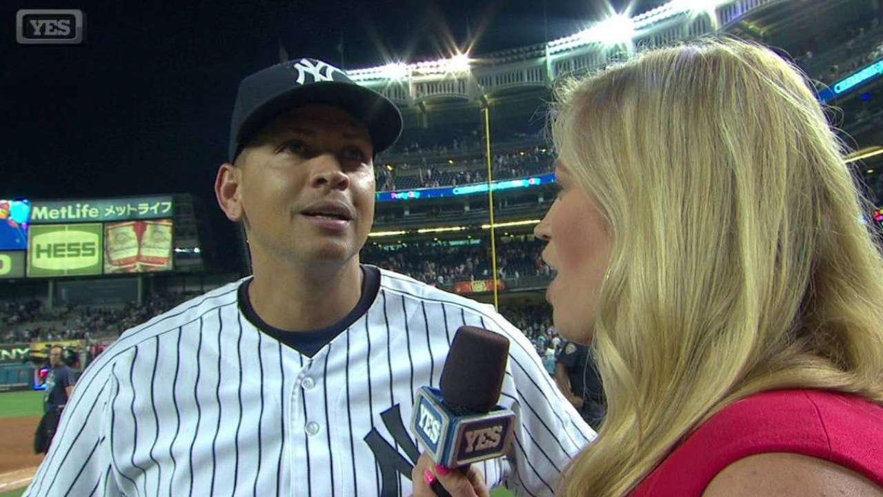 A-Rod discusses his 3,000th hit