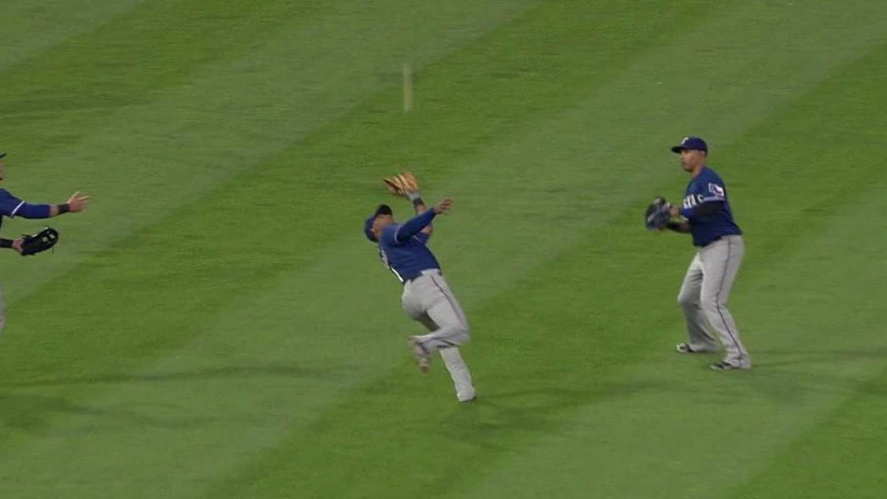 Andrus gets day off, leads in innings played