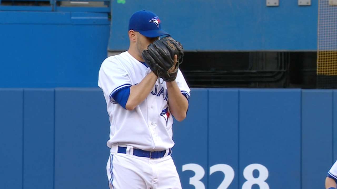 Estrada six outs shy from Blue Jays history