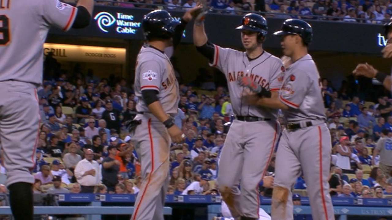 Posey's grand slam