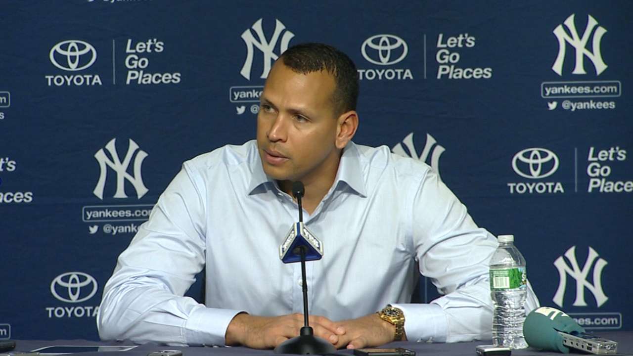 A-Rod on career hit No. 3,000