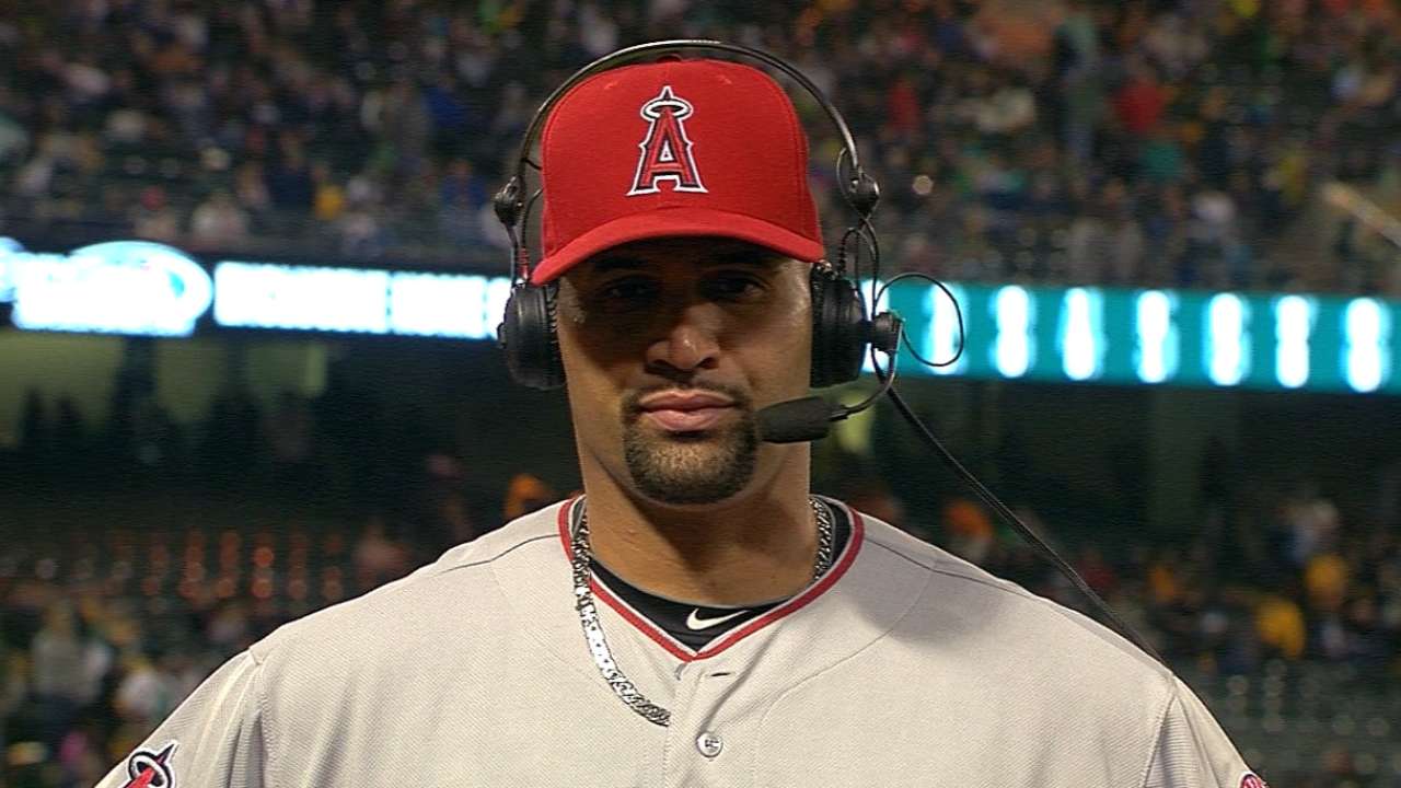 Pujols on his grand slam