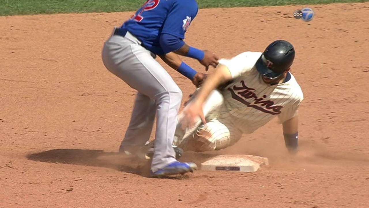 Mauer out after overturned call