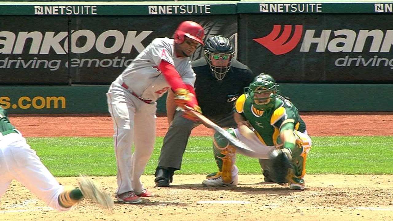 Inconsistent offense continues to stall Angels