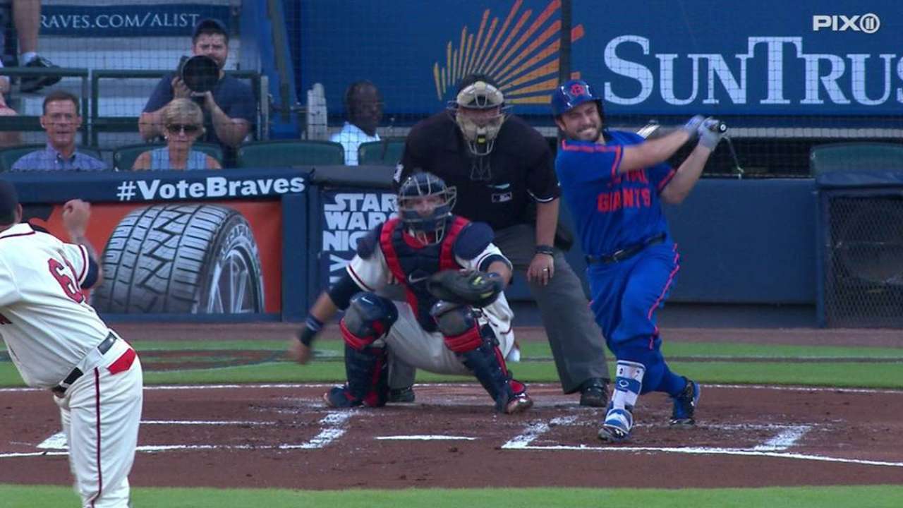 d'Arnaud's two-run single