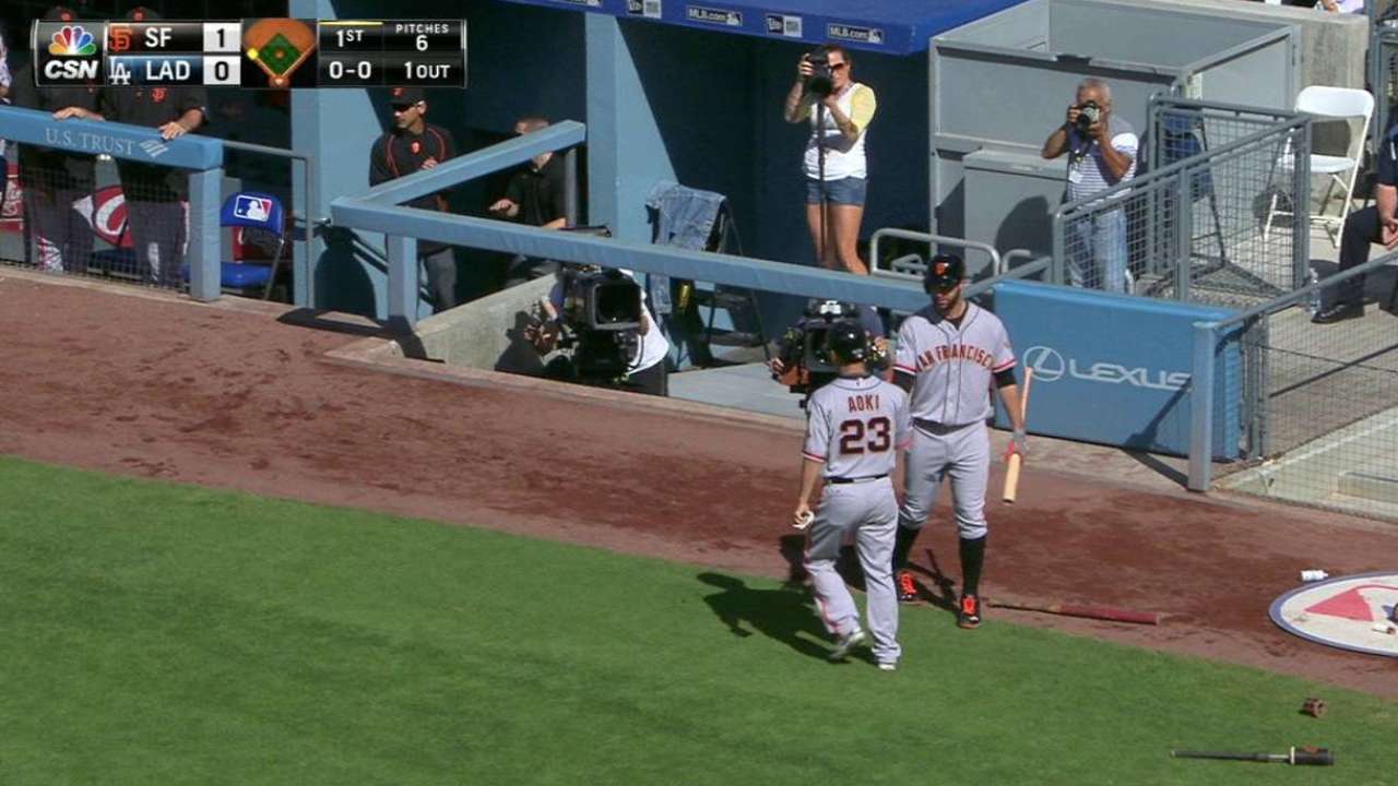Pagan's sacrifice fly