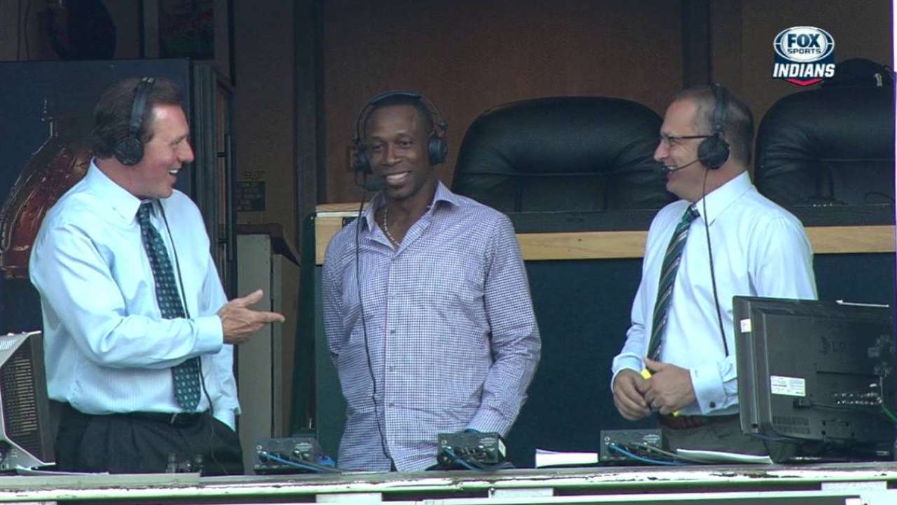 Lofton joins the booth