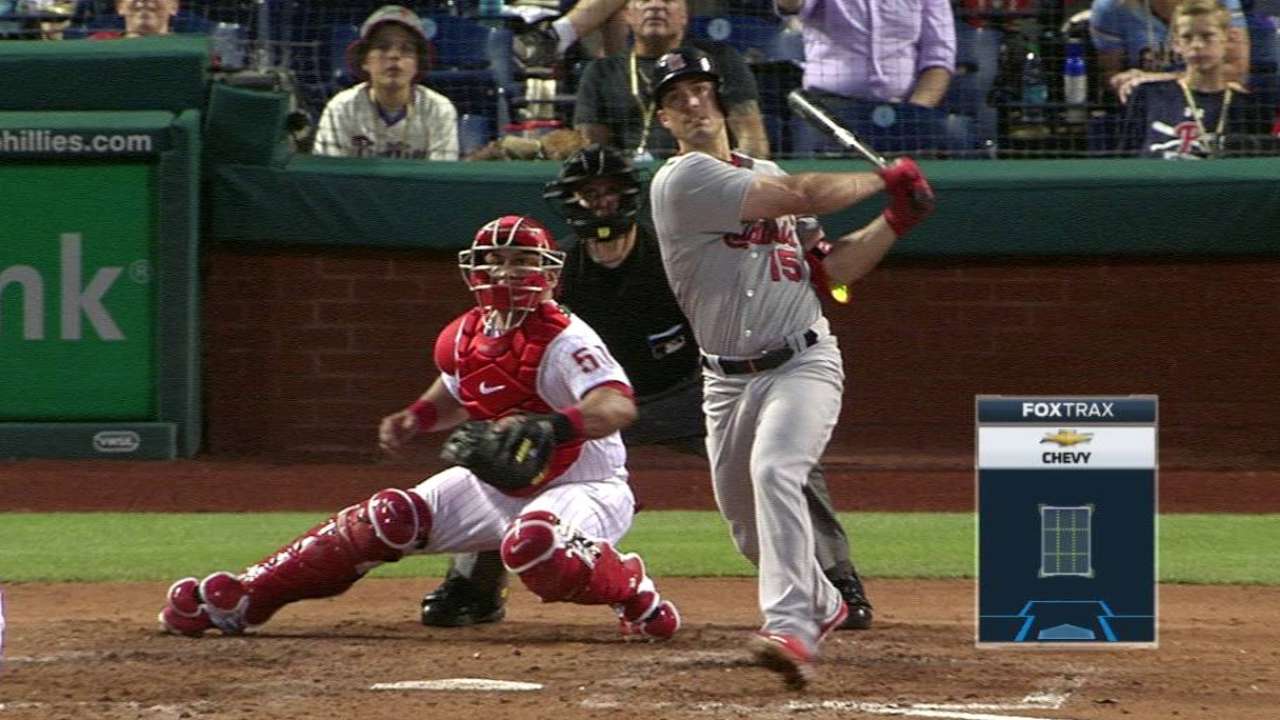 Grichuk propels Cardinals with two home runs