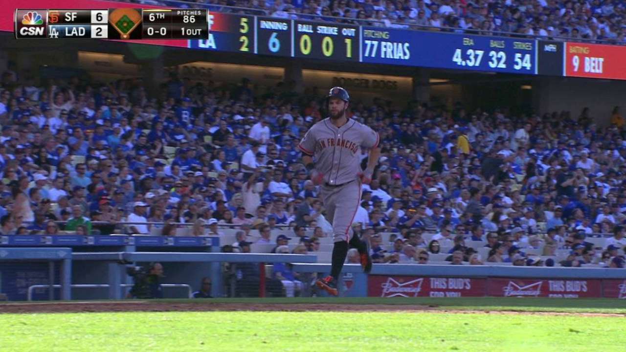 Belt's two-run homer