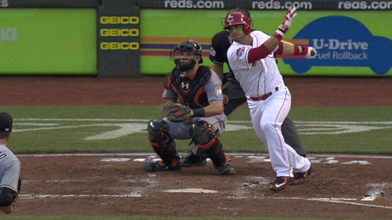 Suarez knocks a double