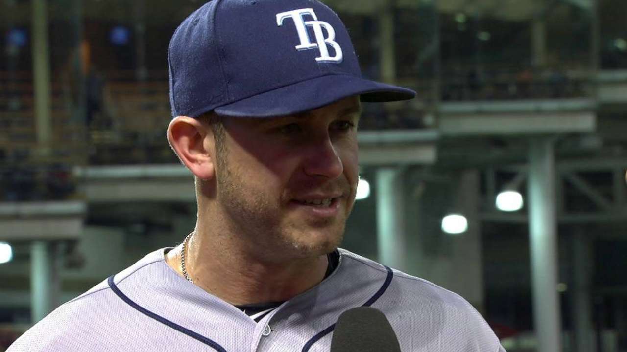 Longoria on teammates, homer
