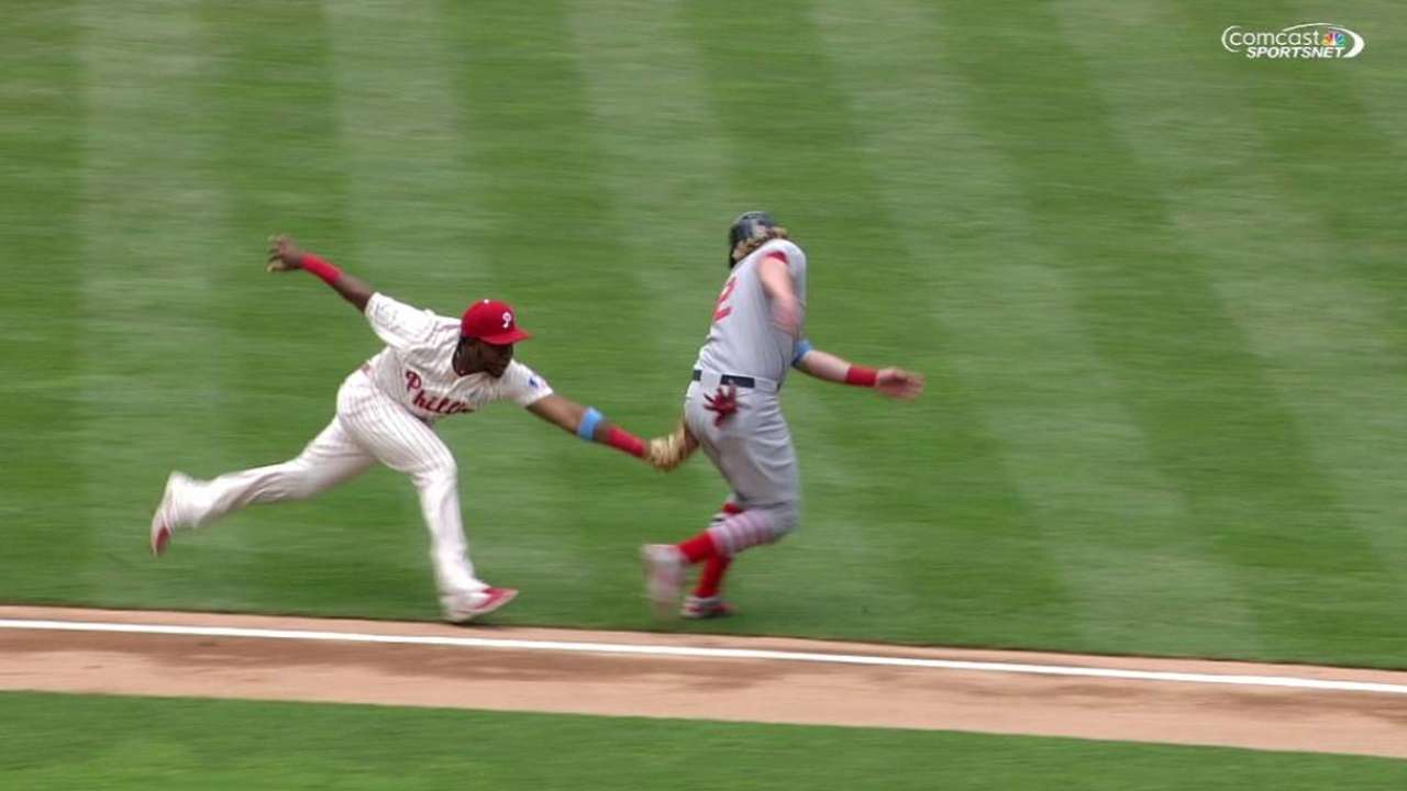 Baserunning error sets tone for tough offensive day