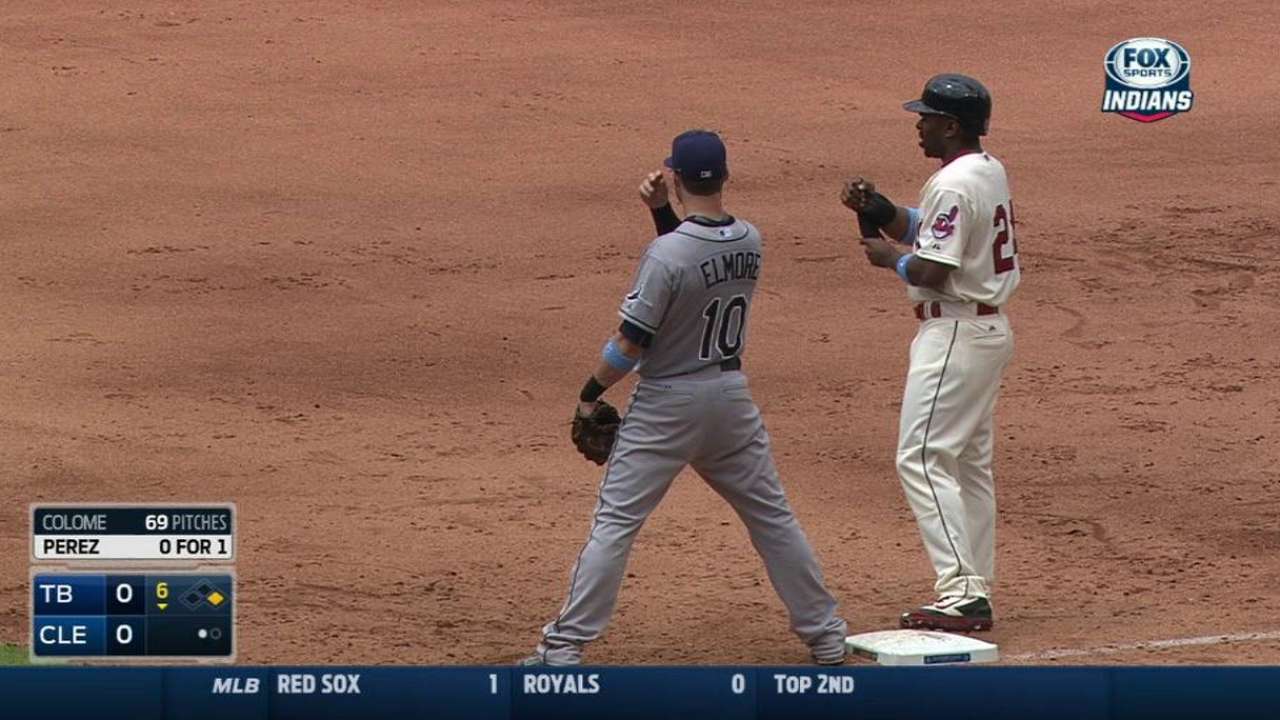 Bourn breaks up perfect game